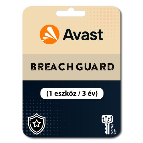 Avast BreachGuard (1 eszköz / 3 év)