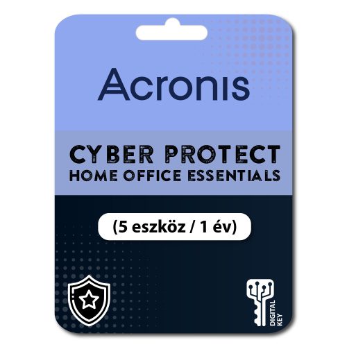 Acronis Cyber Protect Home Office Essentials (5 eszköz /1 év)