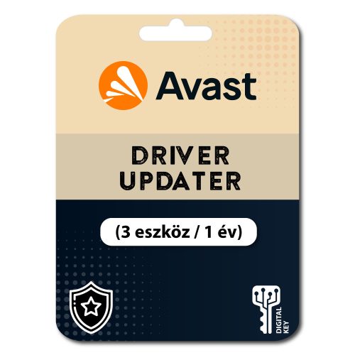 Avast Driver Updater (3 eszköz / 1 év)