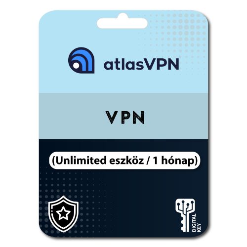 Atlas VPN (Unlimited eszköz / 1 hónap)