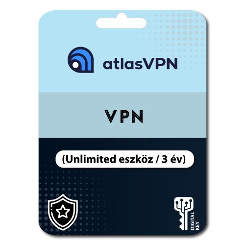 Atlas VPN (Unlimited eszköz / 3 év)