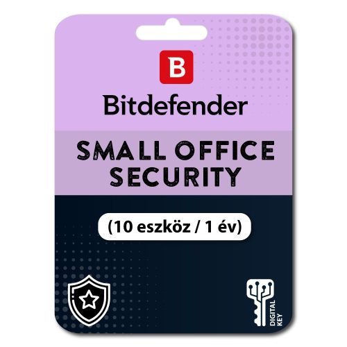 Bitdefender Small Office Security (EU) (10 eszköz / 1 év)