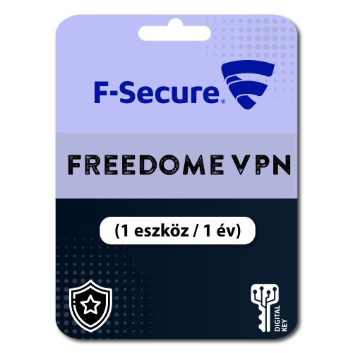 F-Secure Freedome VPN (EU) (1 eszköz / 1 év)