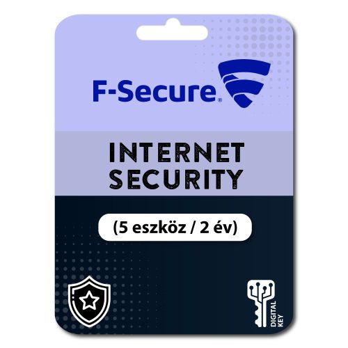 F-Secure Internet Security (5 eszköz / 2 év)