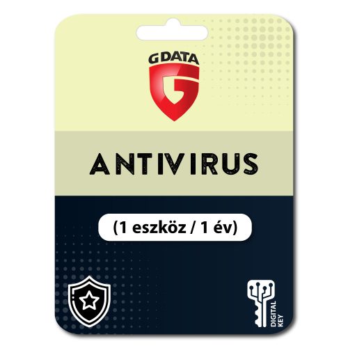 G Data Antivirus (EU) (1 eszköz / 1 év)