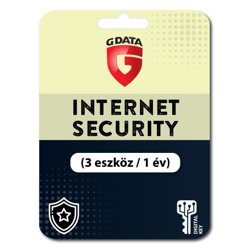 G Data Internet Security (EU) (3 eszköz / 1 év)