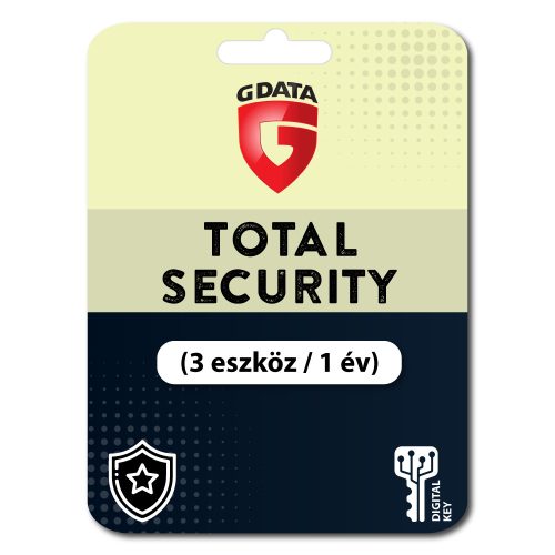 G Data Total Security (EU) (3 eszköz / 1 év)
