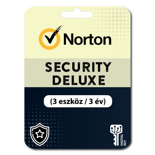 Norton Security Deluxe (EU) (3 eszköz / 3 év)