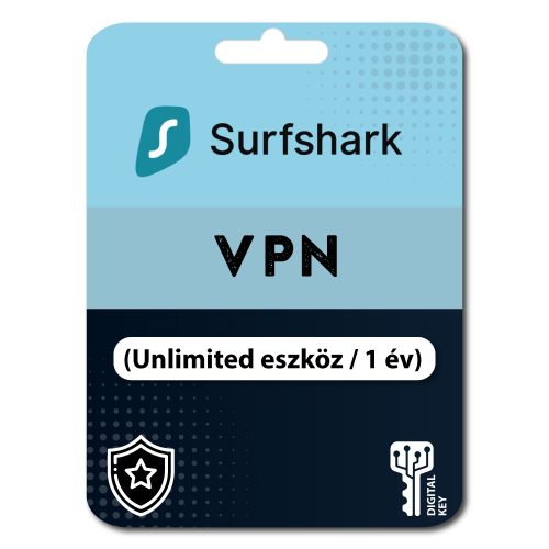 Sursfhark VPN (Unlimited eszköz / 1 év)