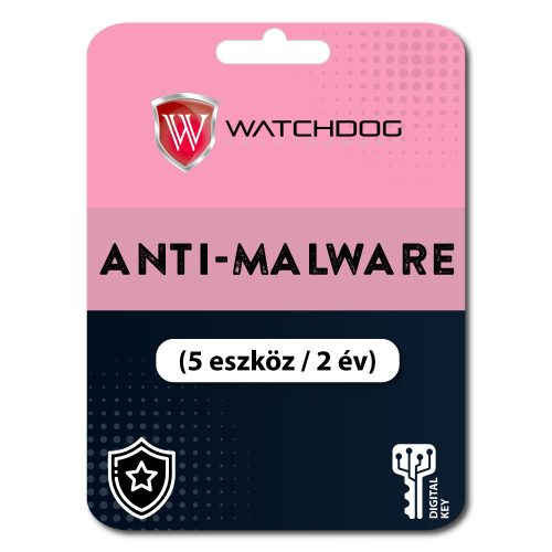 Watchdog Anti-Malware  (5 eszköz / 2 év)