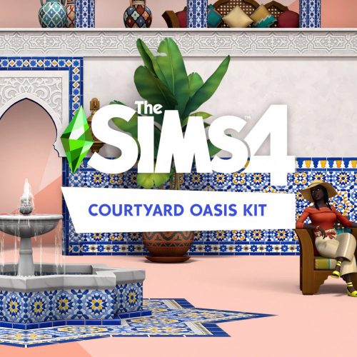 The Sims 4: Courtyard Oasis Kit (DLC)