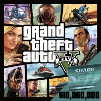 Grand Theft Auto V + Megalodon Shark Cash Card