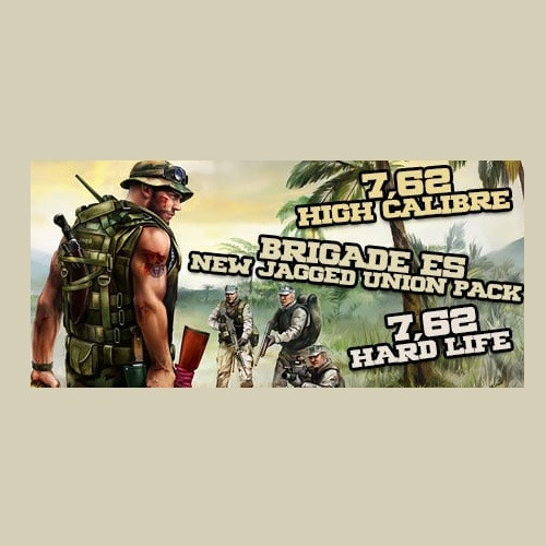 7,62 High Calibre + 7,62 Hard Life + Brigade E5: New Jagged Union Pack
