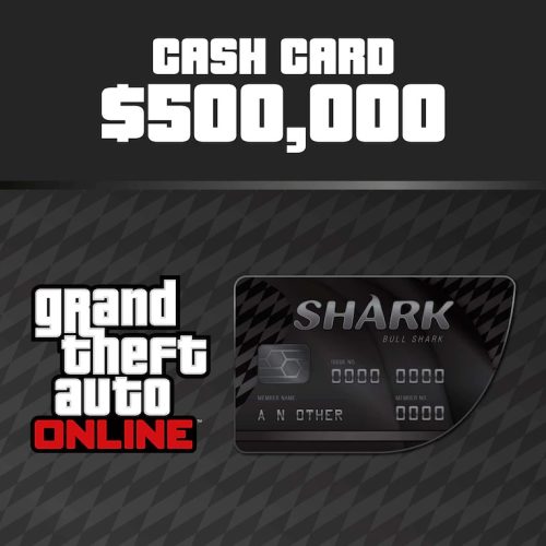 Grand Theft Auto Online - $500.000 Bull Shark Cash Card (EU)