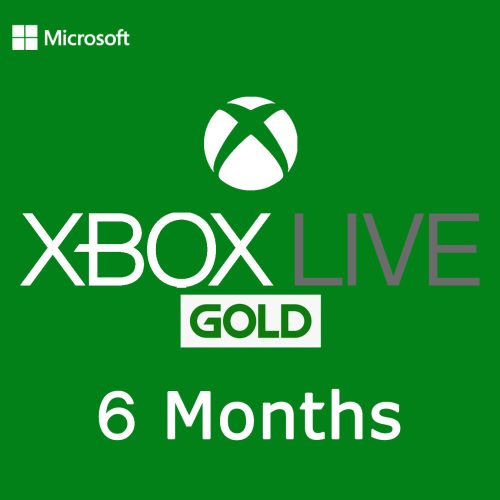 Xbox Live Gold - 6 Months