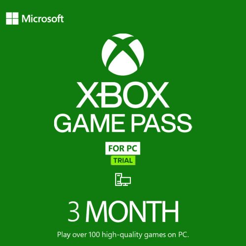 Xbox Game Pass - 3 Months Trial (PC Only) (Only for new accounts)