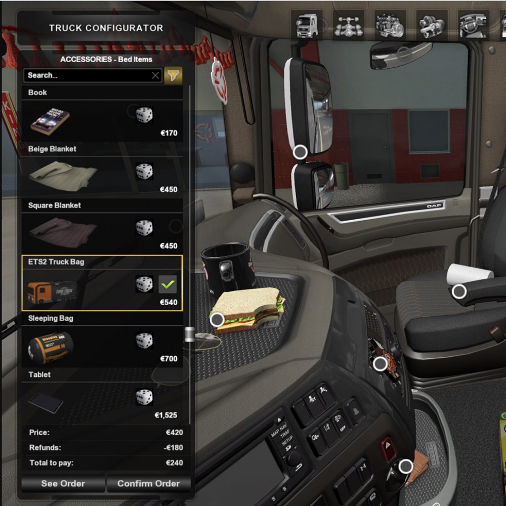 Euro Truck Simulator 2 - Cabin Accessories (DLC) (EU)