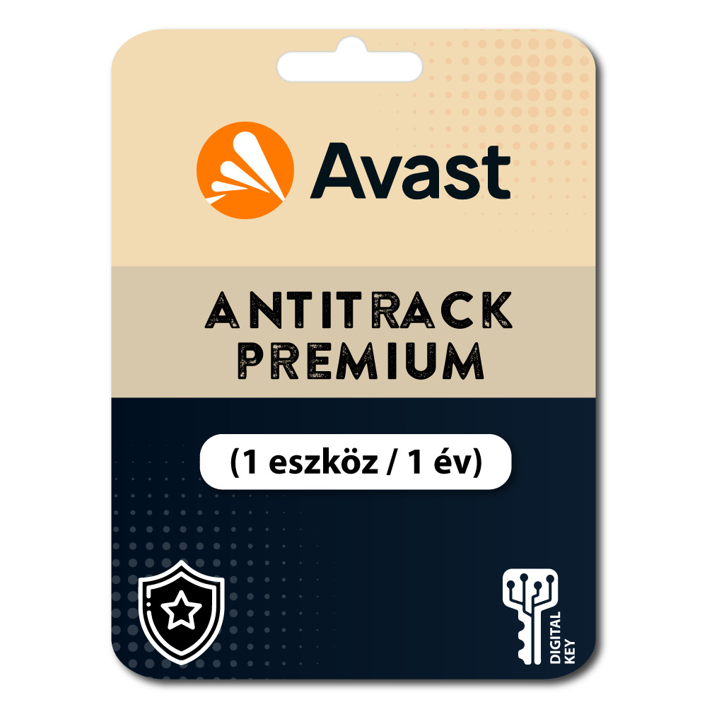 Avast Antitrack Premium (1 eszköz / 1 év)