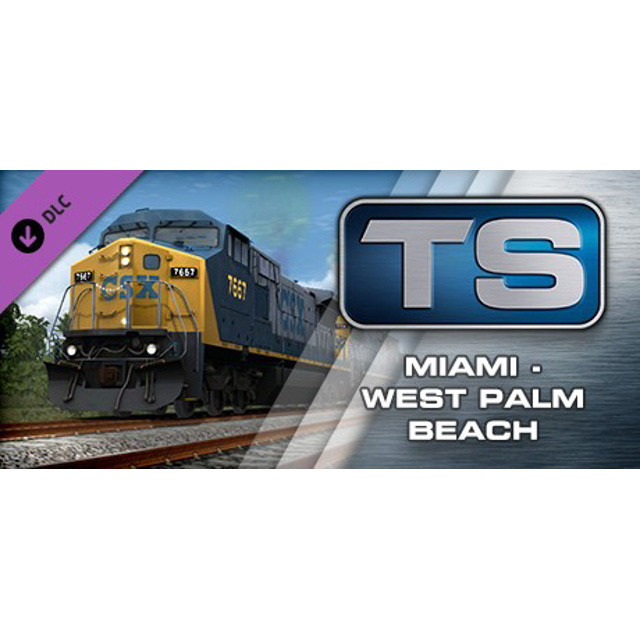 Train Simulator - Miami - West Palm Beach Route Add-On (DLC)