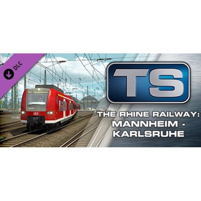 Train Simulator - The Rhine Railway: Mannheim - Karlsruhe Route Add-On (DLC)