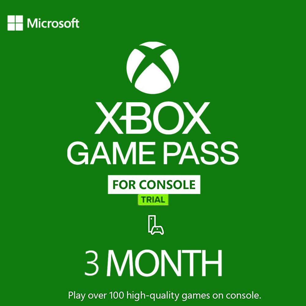 Xbox Game Pass - 3 hónap Trial (Csak új fióknál használható)