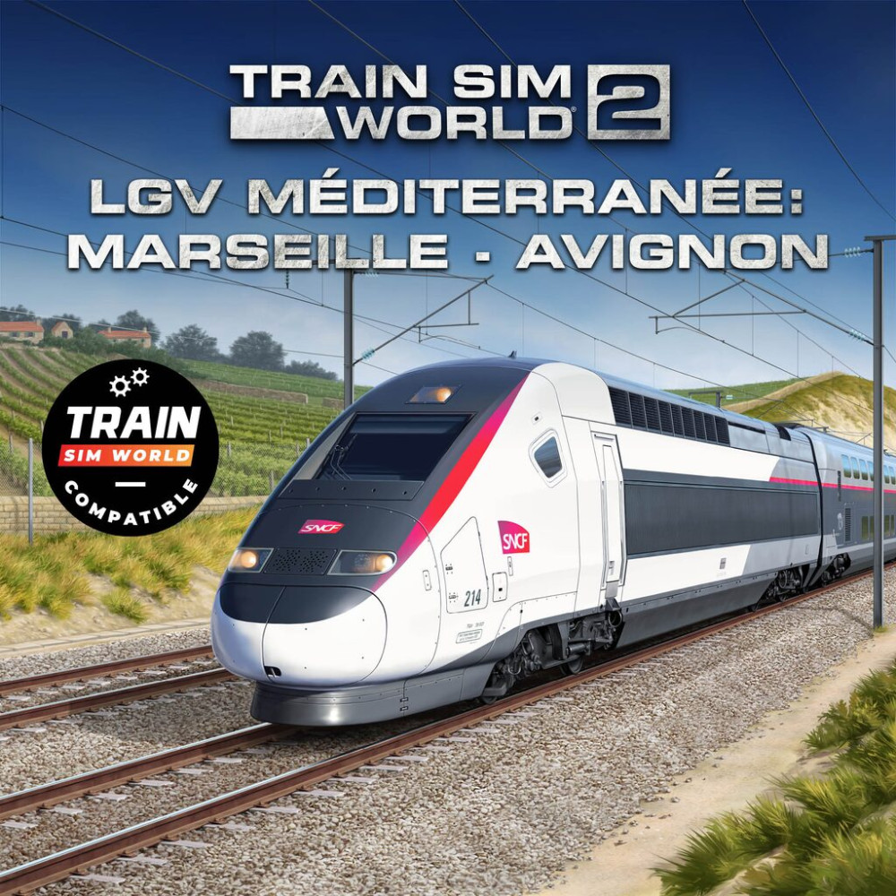 Train Sim World 2: LGV Méditerranée - Marseille - Avignon Route Add-On (DLC)