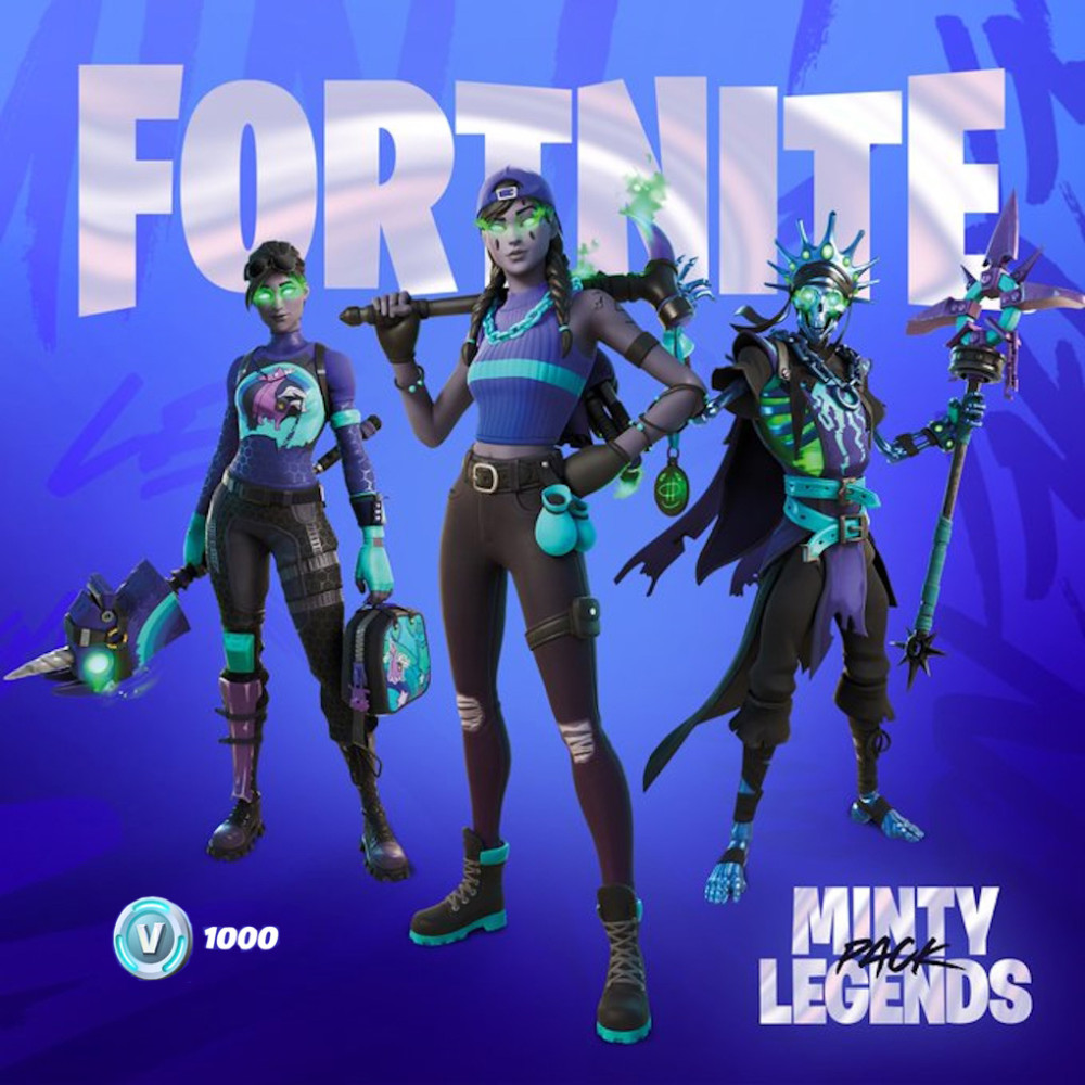 Fortnite: Minty Legends Pack + 1000 V-Bucks (DLC)
