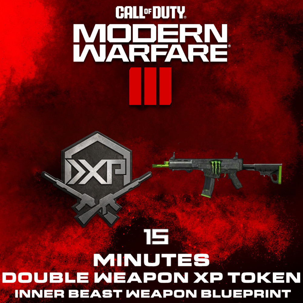 Call of Duty: Modern Warfare III - Inner Beast Weapon Blueprint + 15 Minutes Double Weapon XP Token (DLC)